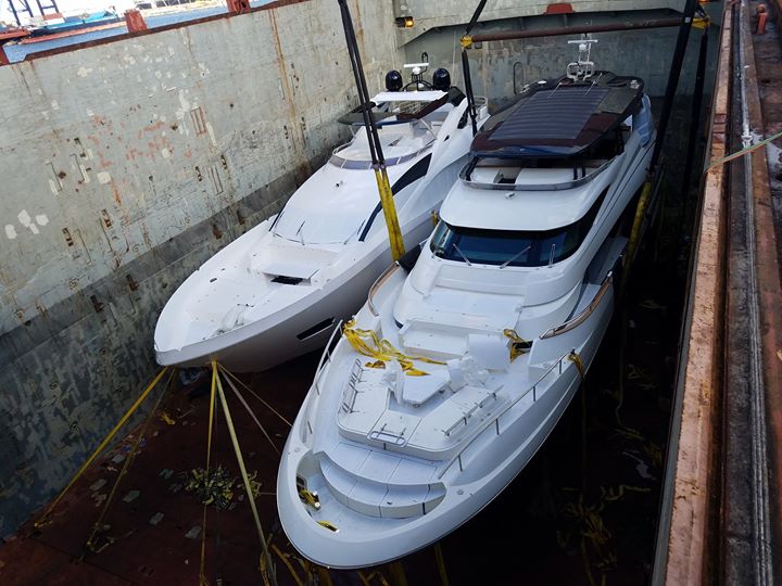 yacht transport cost